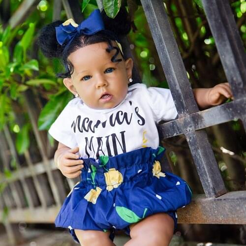 Hoomai 20" lifelike soft body 100% handmade detailed painting collectibles art doll reborn baby