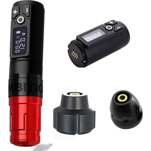 2021 New Storm Wand Wireless Tattoo Pen Machine Brushless DC Motor Fast Charging 1950 mAh Lithium Battery for Body Art