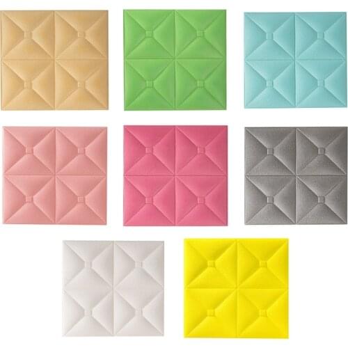 5 Pcs 3D Wall Panels Wall Panels for Interior Wall Decor Self-Adhesive Waterproof Foam Wall Tiles Wood for TV Background Bedroom