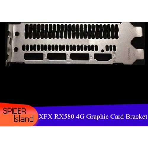 50pcs Graphic card RX580 Bracket for Dataland RX580 / XFX RX580 4G RX 580 Video Card Baffle No. 0959002
