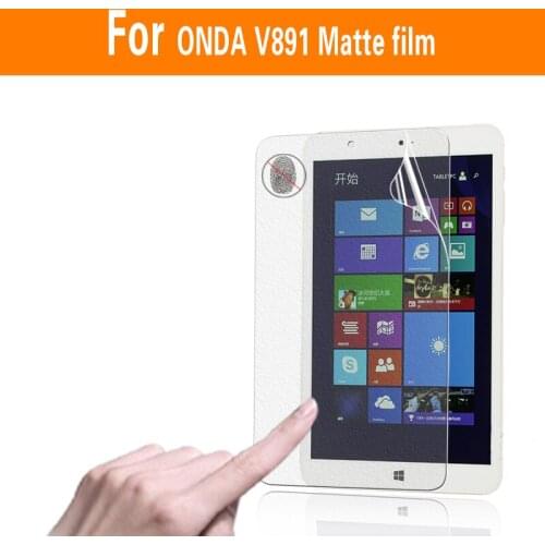 Anti-Glare Premium Screen Protective Film For Onda V891 8.0" tablet Matte Film Anti-Scratches Screen Protector films