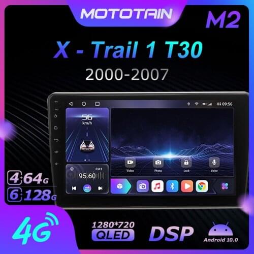 Ownice 6G+128G Android 10.0 Car Radio For Nissan X-Trail X Trail X - Trail 1 T30 2000 - 2007 Multimedia Audio 4G LTE GPS Navi