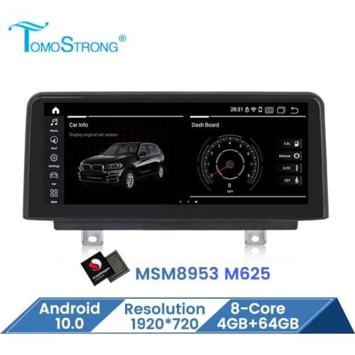 1920*720 Car radio GPS for BMW Series 1 2 3 4 F20 F21 F22 F30 F31 F32 F33 F34 F36 F80 F82 NBT Android 10 snapdragon Autoradio