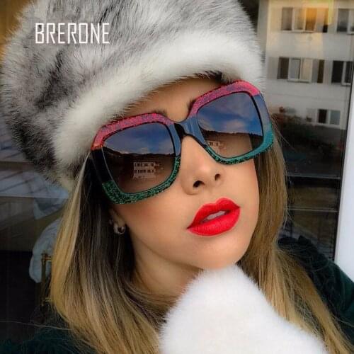 BRERONE Womens Sunglasses