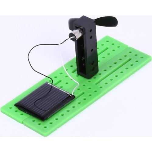 Solar Cells Experiment DIY Solar Assembling Toy Creative Intelligence Educational Toy for Children Hand-Brain Training Gifts