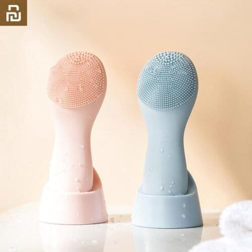 Youpin JORDAN JUDY Electric Facial Cleansing Massage Brush Silicone Sonic Face Deep Cleanser Waterproof Skin Tools