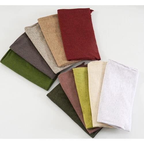 KA0132 60S Combed Cotton Thin Knit Jersey Fabric For T-Shirt And Bottoming Shirt 50x150cm/Piece