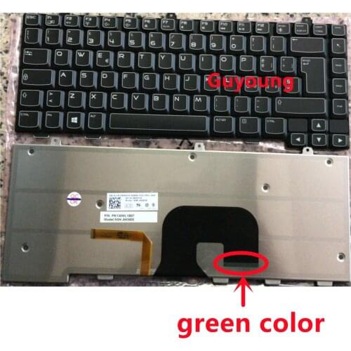 Laptop EU Layout backlit Keyboard For DELL Alienware M14X R2 M14X R1 backlight
