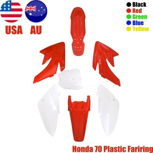CRF 70 Plastic covers Fairing Kits CRF70 dirt Pit Bike Procket Bike Xmotos Baja DR50 49 50cc 70 90 110 Kayo HK 160