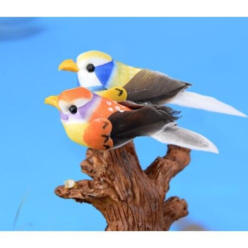 Colorful Bird Animal Miniature Fairy Garden Home Houses Decoration Mini Craft Micro Landscaping Decor DIY Accessories