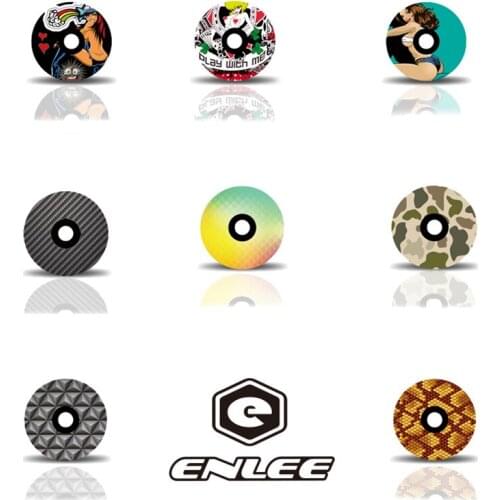 8 Style MTB Bowl Cover road Bicycle Lightweight Stem Top Cap Headset Cover Fit on 1-1/8 Fork Bike Headset Earphone Cover