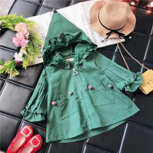 2018 new spring autumn/winter/summer Girls Kids Boys Hooded jacket comfortable cute baby Clothes Children Clothing