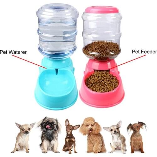 Cute Automatic Pet Feeder with Voice Message Recording and LCD Screen Large Smart Dogs Cats Food Bowl Dispenser Black