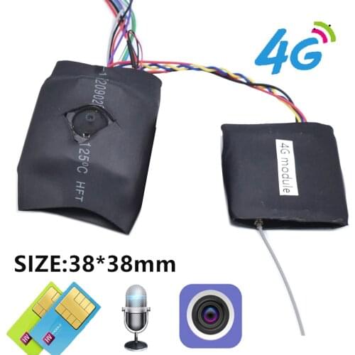 Mini 4G Pin hole Camera CCTV P2P Onvif Audio 3G 4G SIM Camera Module Chip Board Wifi Wireless IP Camera P2P For indoor camhipro