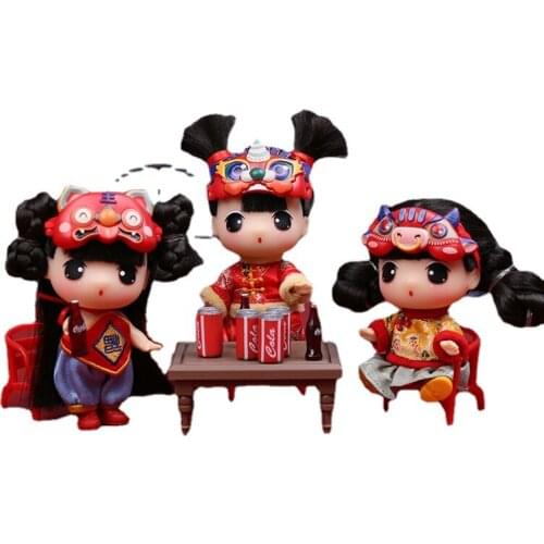 Dongji new year new year lucky bag doll festive decoration joy gift girl doll