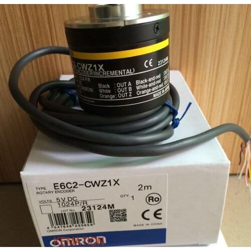 OMR E6C2-CWZ1X 1024P/R Incremental Rotary Encoder New E6C2CWZ1X 1024 Resolution Line-Driver Output 5 VDC