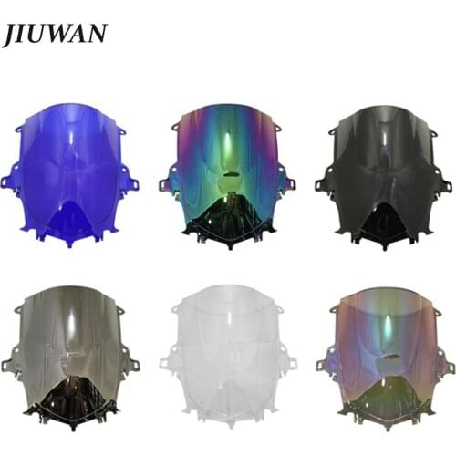 1PC For Yamaha YZF1000 R1 15-16 Motorcycle Front Windshield Windscreen Double Bubble Windshield Windscreen Screen Protect Decor