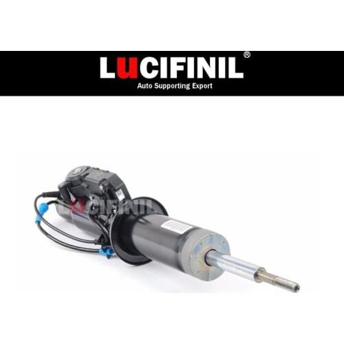 LuCIFINIL Right Front Shock Suspension Spring With Sensor Inductor ADS VDC Strut Mounting Damper Fit BMW X5 E70 37116794532