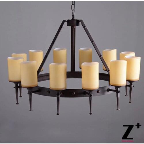 Industrial Vintage Wrought Iron Metal Iron Nail Edison Chandelier 12 x E27 Free Shipping
