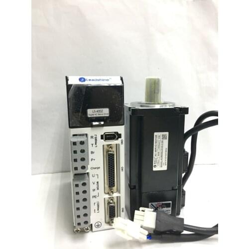 Leadshine AC servo motor ACM6004L2H-60-D-SS 17-bit rotary encoder and AC Servo Driver L5-400Z RUN 3000RPM out 1.27NM