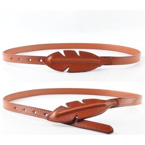 2020 Simple Versatile Cowhide Leather Belts Fashion Trend High Quality Designer Brand Women Belts Cinturon Mujer