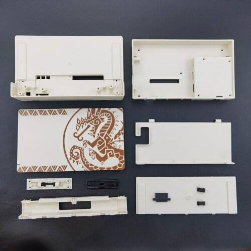 2021 NEW For Nintend Switch TV Dock Animal Crossing Console Replacement Housing Shell Cover for Nintendo Switch TV Dock Case