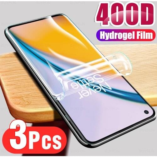 3PCS HD Hydrogel Film For OnePlus Nord 2 5G Screen Protector For 1+ Nord2 5G One Plus Nord CE N10 N200 5G N100 Protective Film
