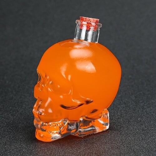 400ml Glass Spray Bitter Dropper Bottle Scrub skull bitter bottle of bitter medicine dropper BITTER BOTTLE WINE BOTTLE