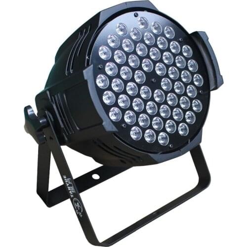 54*3W Par LED RGB DMX 512 Dj Stage Lighting moving heads light;18R18G18B(3W led)