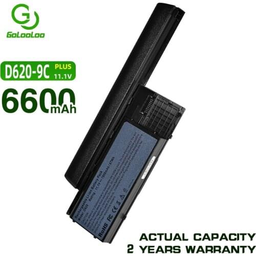 Golooloo Laptop Battery For Dell Latitude D620 D630 D630c Precision M2300 Latitude D630 UD088 TG226 TD175 PC764 FG442 KD492