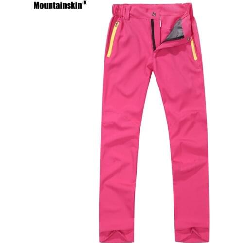 Mountainskin Summer Womens Hiking Pants New Breathable Quick Dry Outdoor Camping Trekking Fishing Sports Female Trousers VB085