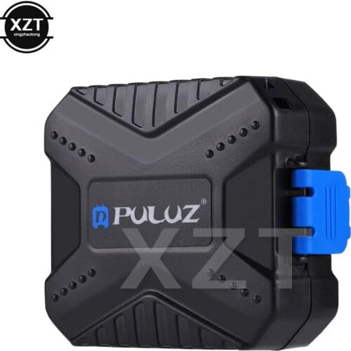 1pc 11 in 1 Memory Card Case for 3SIM + 2XQD + 2CF + 2TF + 2SD Card Holder Waterproof Storage Bag