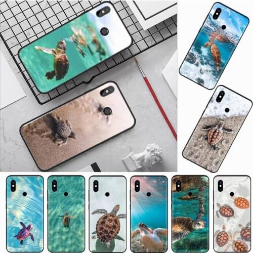 Cute turtle ocean animal Phone Case For Xiaomi Redmi note 7 8 9 t k30 max3 9 s 10 pro lite