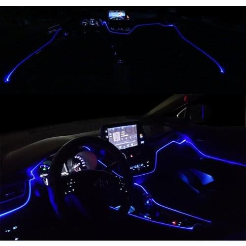 For Toyota CHR IZOA Atmosphere lamp Interior Light refit Led Instrument Decorative Door Handle Lamp Puddle Lamp