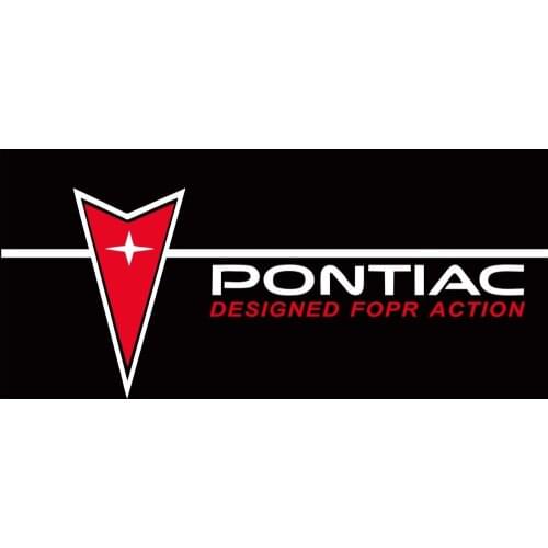 Pontiac flag 90X150CM size, 100% polyester free shipping