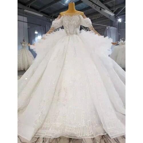 KISS WHITE Lace Wedding Dresses