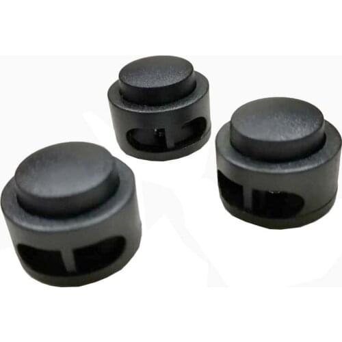 100pcs/lot Best Sale 18MM Cord Lock Stopper Drawstring Stopper Cord Plastic Stopper