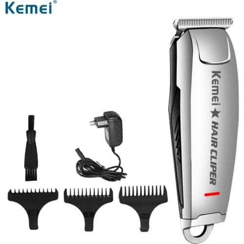 Kemei Hair Clipper 0mm Electric Trimmer Professional Haircut Shaver Carving Hair Beard Machine Styling Tool