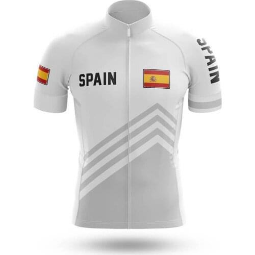 New Spain cycling jersey short sleeve men Breathable bike jersey wear summer quick dry jersey completo ciclismo estivo 2021