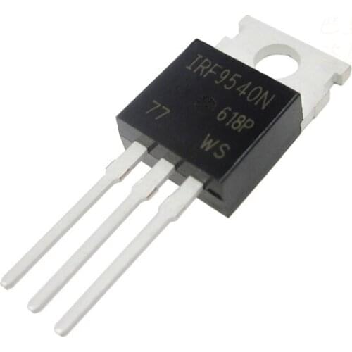 New 50PCS/LOT 100% NEW IRF9540N F9540N MOSFET P-CH 100V 23A TO-220AB (IRF9540NPBF)