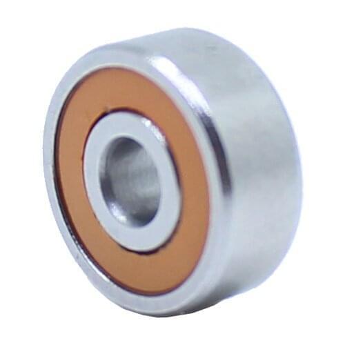 SR168 2RS Inch Bearing 1/4"x3/8"x1/8" ABEC-7 Stainless Steel Hybrid Ceramic Bearing DRY Ocean Fishing Reels Ball Bearings R168RS