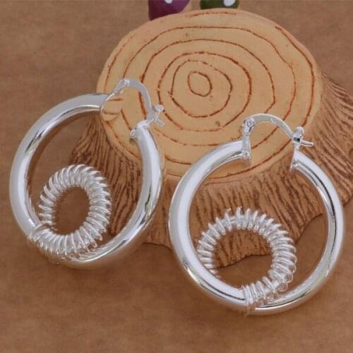 Wholesale Earrings silver plated Fashion jewelry errrings WE-084