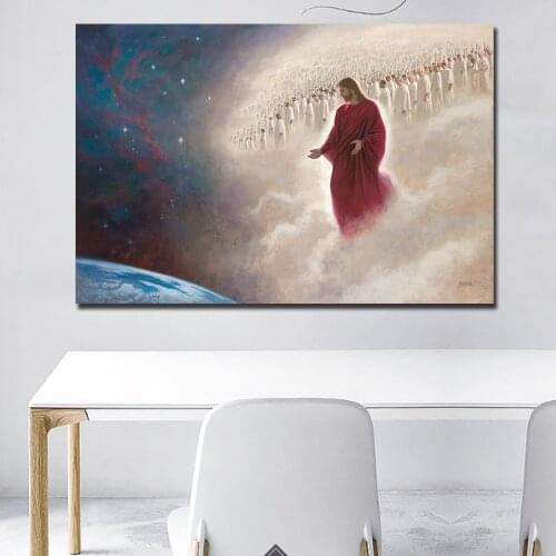 Parting The Veil Jesus God Canvas Prints The Forgotten Picture Modular Paintings For Living Room Poster On The Wall Home Decor