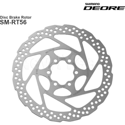SHIMANO DEORE SM-RT56- 6-Bolt - Disc Brake Rotor - 180/160 mm for MTB Mountain Bike Bicycle Road bike part