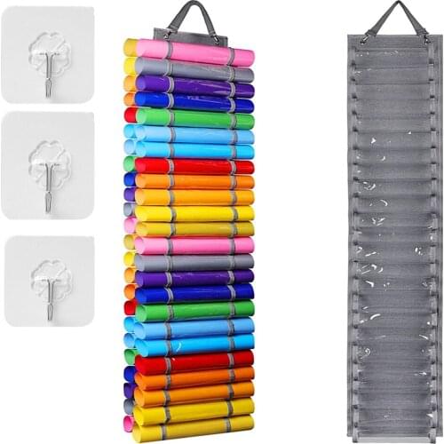 Vinyl Roll Holder Compartments Oxford Weatherproof Balanced Vinyl Storage Rack Wall Mount Hanging Craft Vinyl Storage Organizer