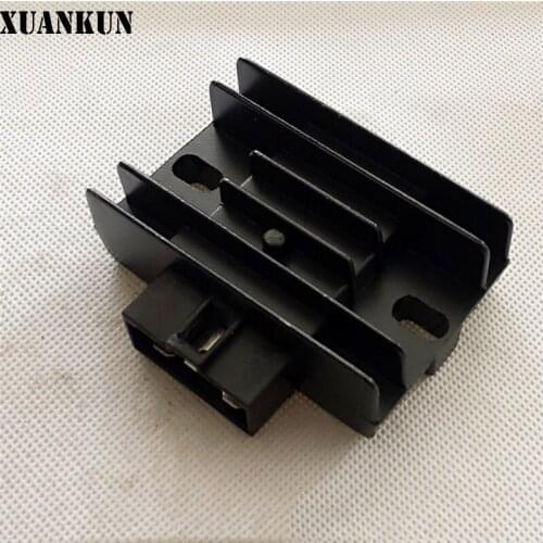 XUANKUN Motorcycle Accessories YBR JYM125 Rectifier Eegulator Charger Silicon