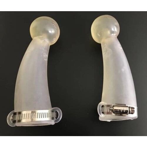 Cow Horn Protector Cover Silicone Calf Horn Cover Do Not Hurt Cow Horn Casing Device for Cattle Livestock Feeding Supplies