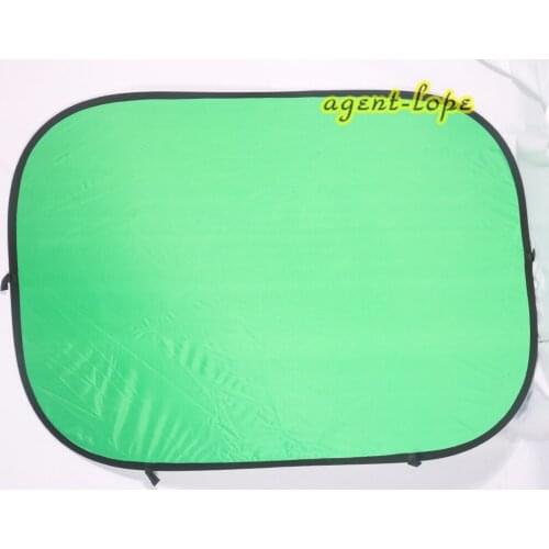 1.5x2m 5*7ft 2in1 Photography Studio Portable Outdoor Green Blue Chromakey Backdrop COLLAPSIBLE BACKGROUND With Carryingbag