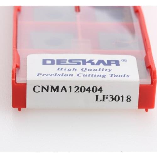 10PCS CNMA120408 LF3018 CNMA120404 CNMA120412 Cutting Lathe Tool for Deskar External Iron Milling Machine CNC Insertion Turning