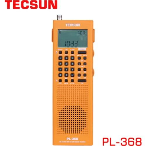 2021 Tecsun PL-368 64-108MHz Full Band Radio Stereo Radio SSB DSP Radio Digital Demodulation USB Charge